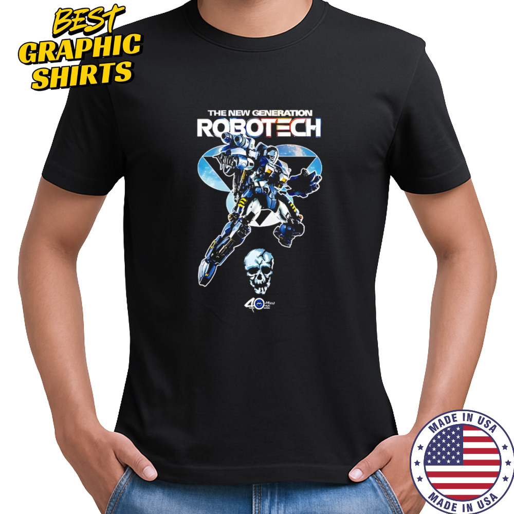 The New Generation 40th Anniversary Skull Skull Cyclone shirt