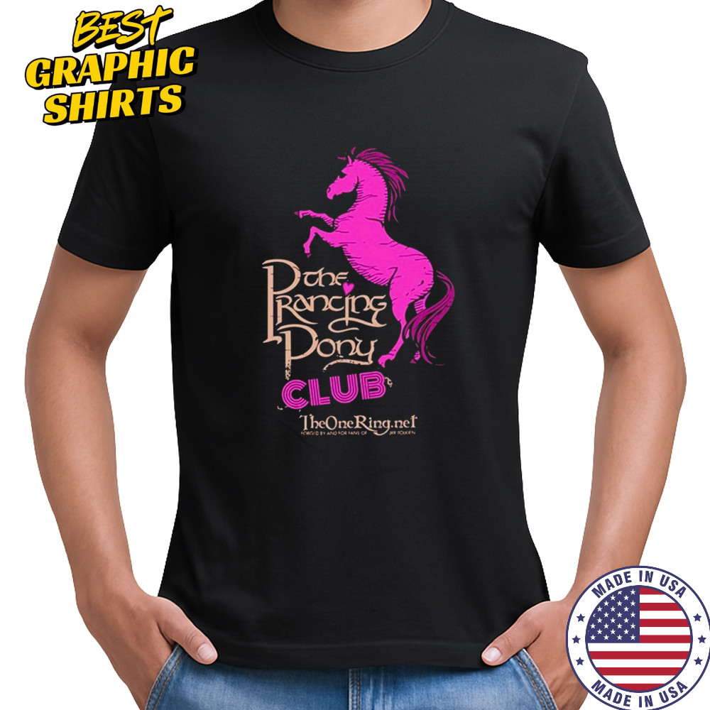 The Prancing Pony Club Horse T-shirt