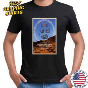 Thee Sacred Souls October 3 2025 San Diego CA Tour Poster T-Shirt