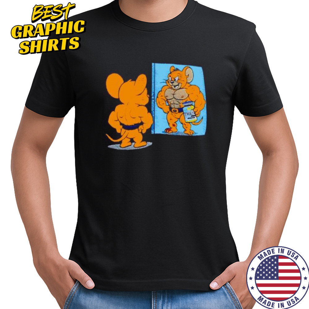 Tren Tom look in the mirror shirt