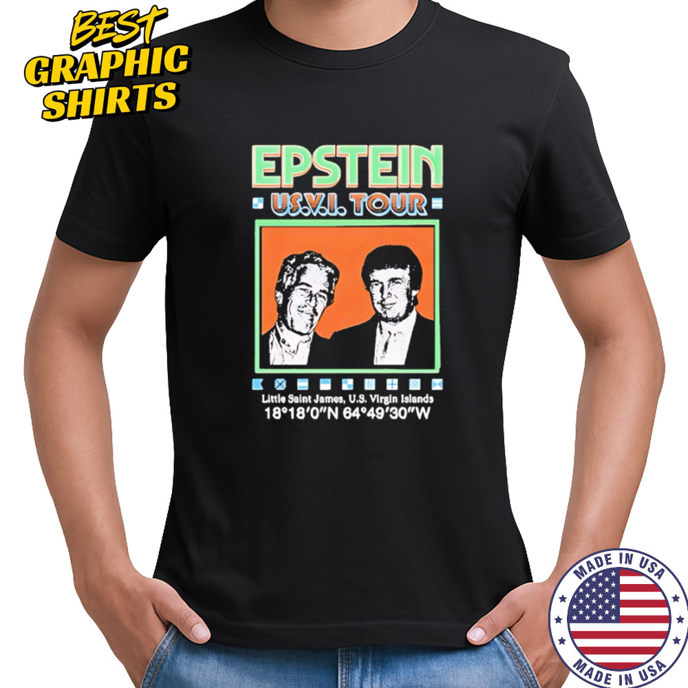 Trump and jeffrey epstein band us vI shirt