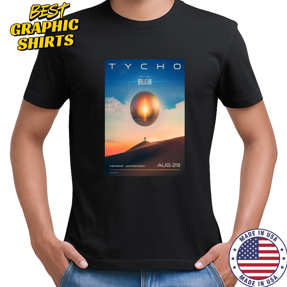 Tycho San Francisco Aug 29 2025 Poster T-Shirt