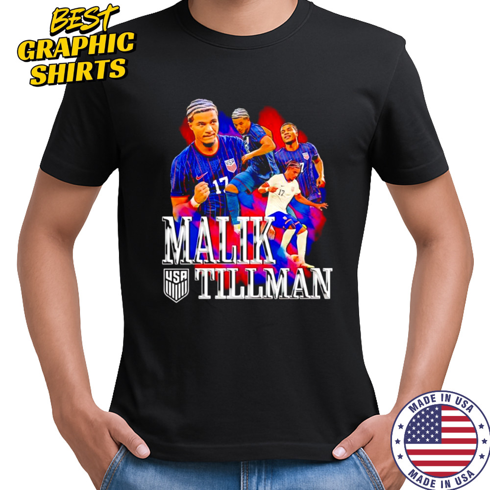 USMNT Malik Tillman graphic shirt