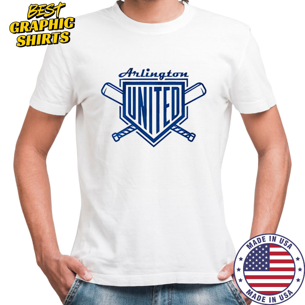 Arlington United Baseball logo shirt