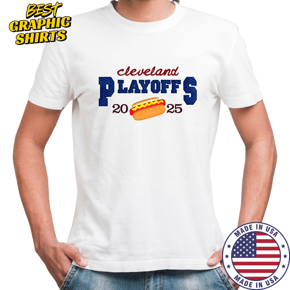 Cleveland Guardians Playoffs 2025 Hotdog MLB Baseball shirt