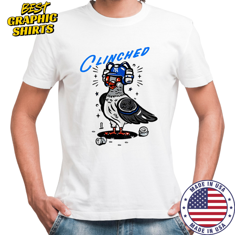 Dove New York Yankees MLB Baseball Clinched 2025 shirt