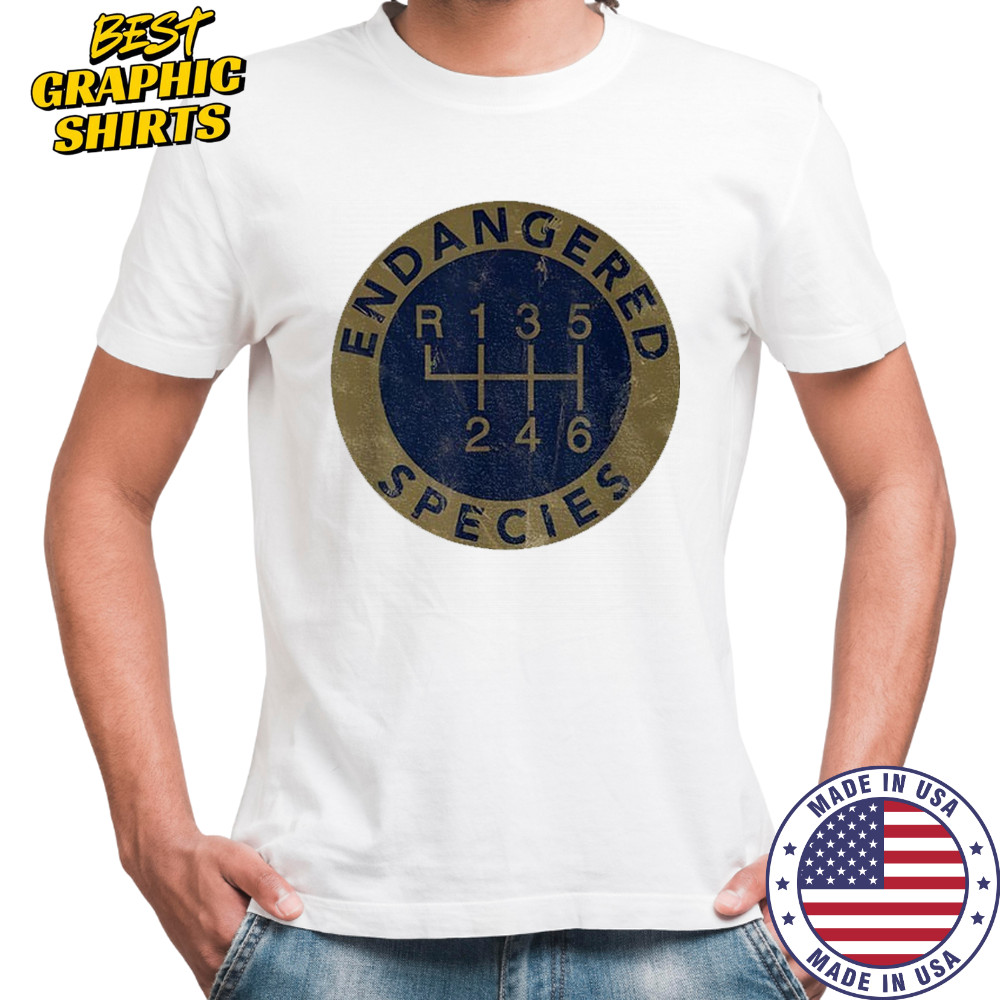 Endangered Species R 135246 vintage logo shirt