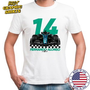 Fernando Alonso F1 Racing Legend Fan Motorsport signature shirt