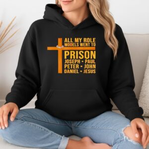 All My Role Models Went to Prison Funny Christian_Hoodie