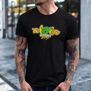 Aloha Hawaii ducks_T-Shirt