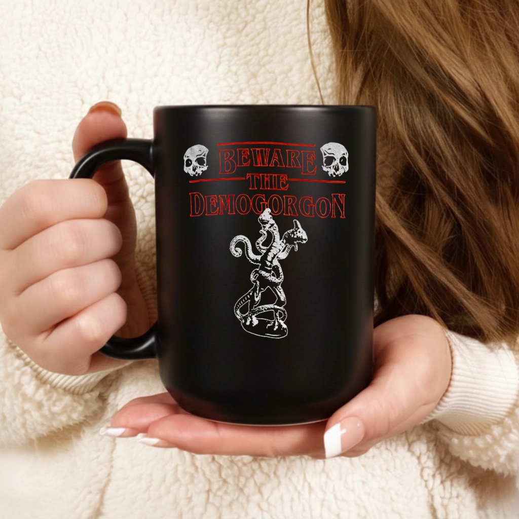 Beware the Demogorgon Stranger Things_Ceramic Mug