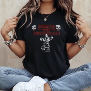 Beware the Demogorgon Stranger Things_Ladies T-Shirt