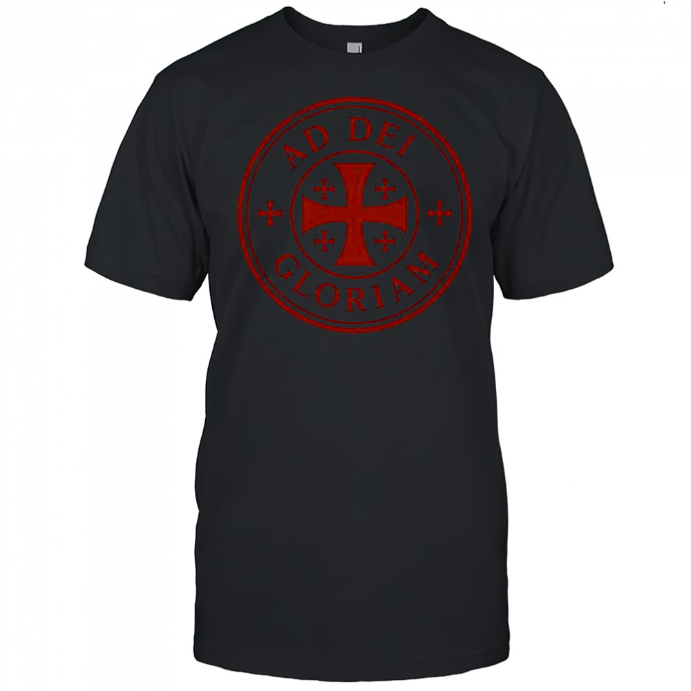 Ad Dei Gloriam logo shirt
