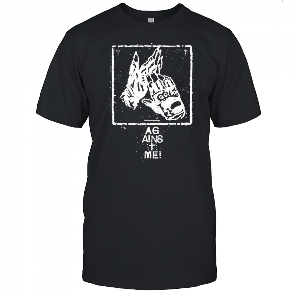 Against Me! Gloves Hands T-shirt