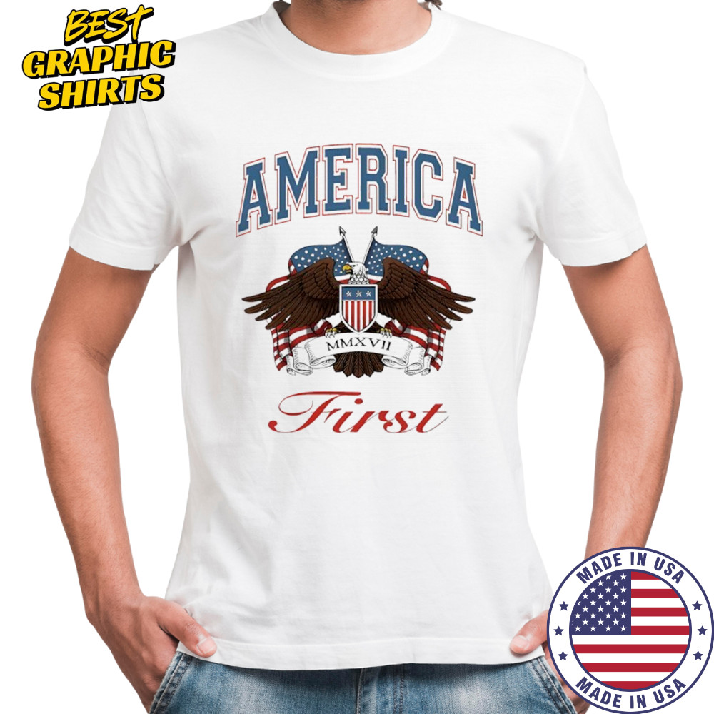 America First Vintage Eagle Shirt