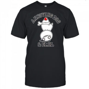 Annoying Dog and Emil graphic shirt