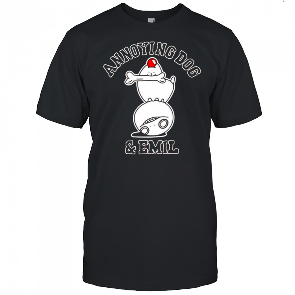 Annoying Dog and Emil graphic shirt