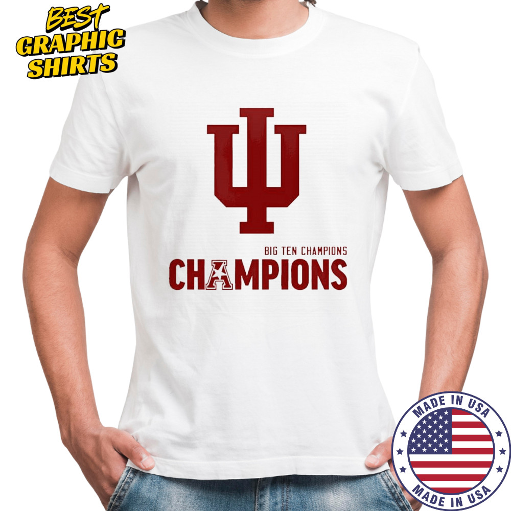 Big Ten Champions Champions Indiana Hoosiers Football Shirt