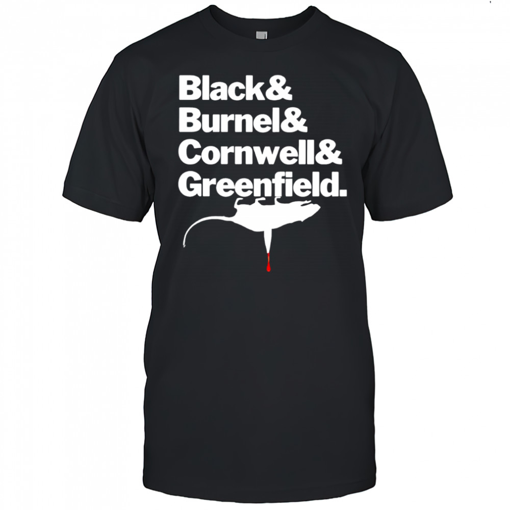 Black And Burnel and Cornwell and Greenfield shirt