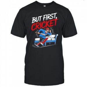 But first cricket Indian Premier League 2025 cricket T-shirt