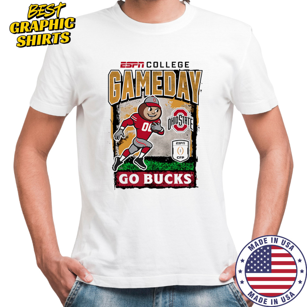 CFP 2025 2026 Gameday Ohio State Mascot Shirt
