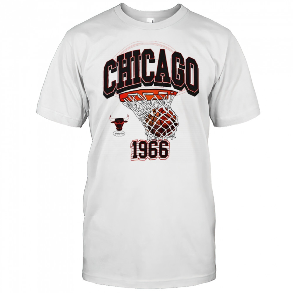 Chicago Bulls White Sswagger Graphic Shirt