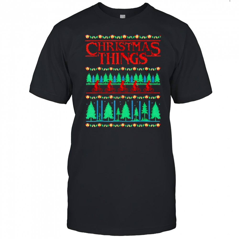 Christmas Things Stranger Things shirt