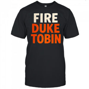 Cincinnati Bengals NFL fire Duke Tobin letter shirt