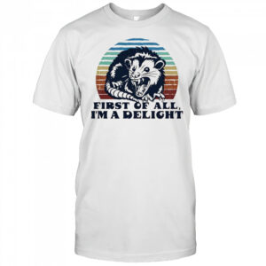 Delightful Unhinged Possum vintage graphic shirt