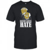 Haters gonna hate Statler and Waldorf puppet cartoon shirt