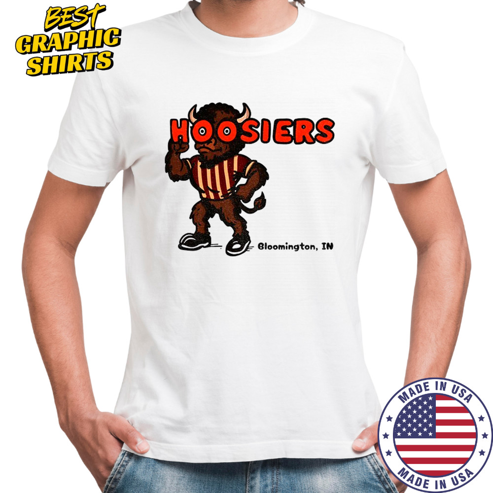 Hoosier the Bison Indiana Hoosiers Football NFL 2025 shirt