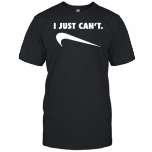I just can’t phrase logo shirt