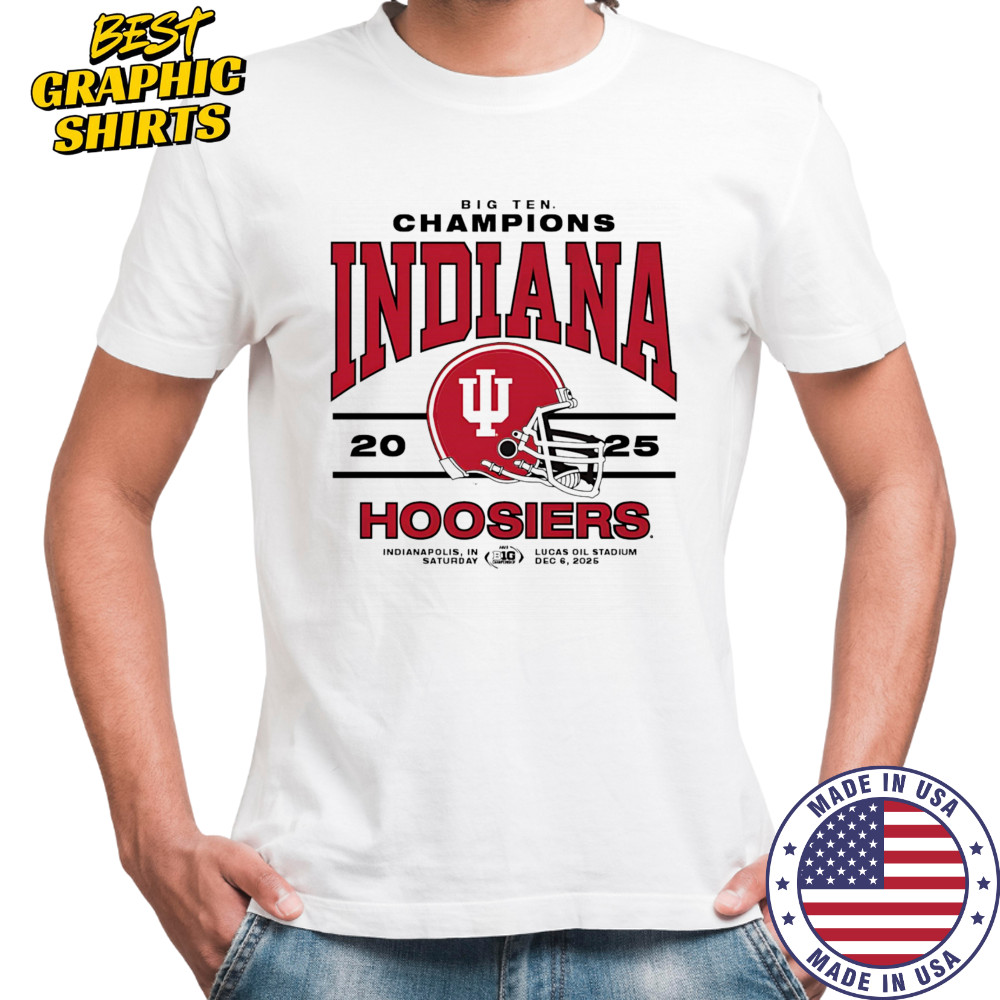 Indiana 2025 Big Ten Champs Shirt