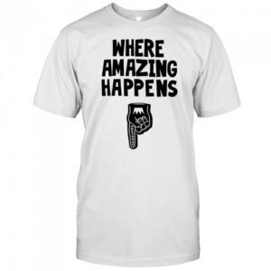 Kevin Durant where amazing happens shirt