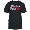 Reagan Bush ’84 campaign sticker shirt
