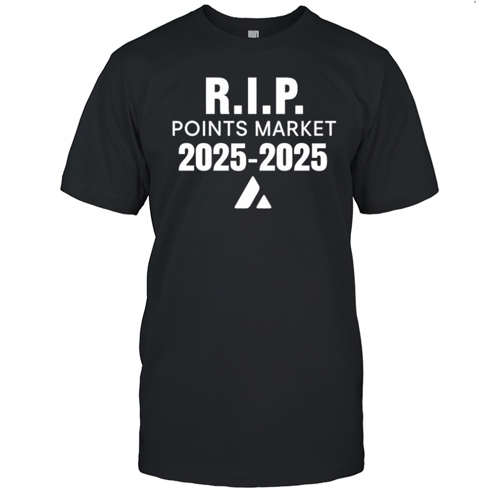 Rip Points Market 2025 2025 shirt