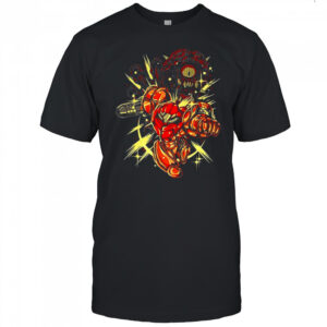 Samus Aran vs Mother Brain Metroid video game Glow Of Hope shirt
