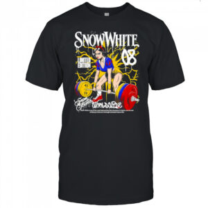 Superfresh Snow White lifting weights shirt