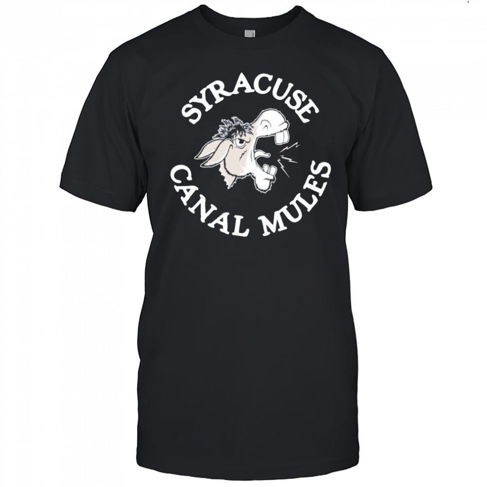 Syracuse Crunch Canal Mules shirt