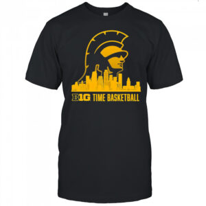 USC Trojans Big Ten Time basketball city skyline shirt